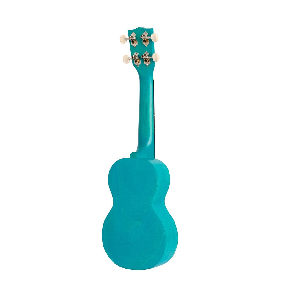 Mahalo ML1AB Island Series Szoprán ukulele, matt világoskék (Aqua Blue), tokkal