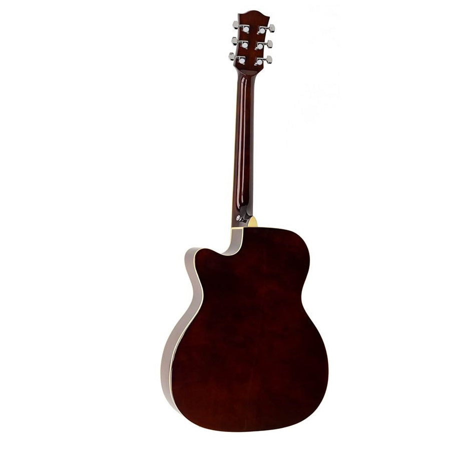Richwood RA12CE Akusztikus elektro-akusztikus auditorium gitár, 6 húros, natúr, tokos