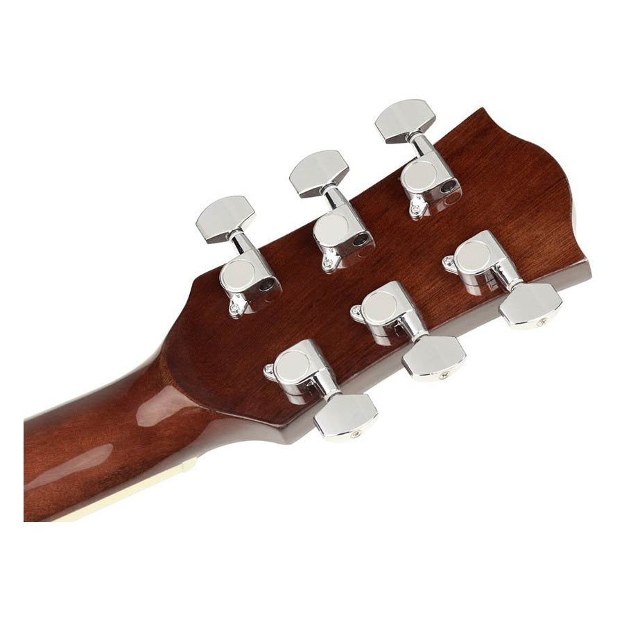 Richwood RA12CE Akusztikus elektro-akusztikus auditorium gitár, 6 húros, natúr, tokos