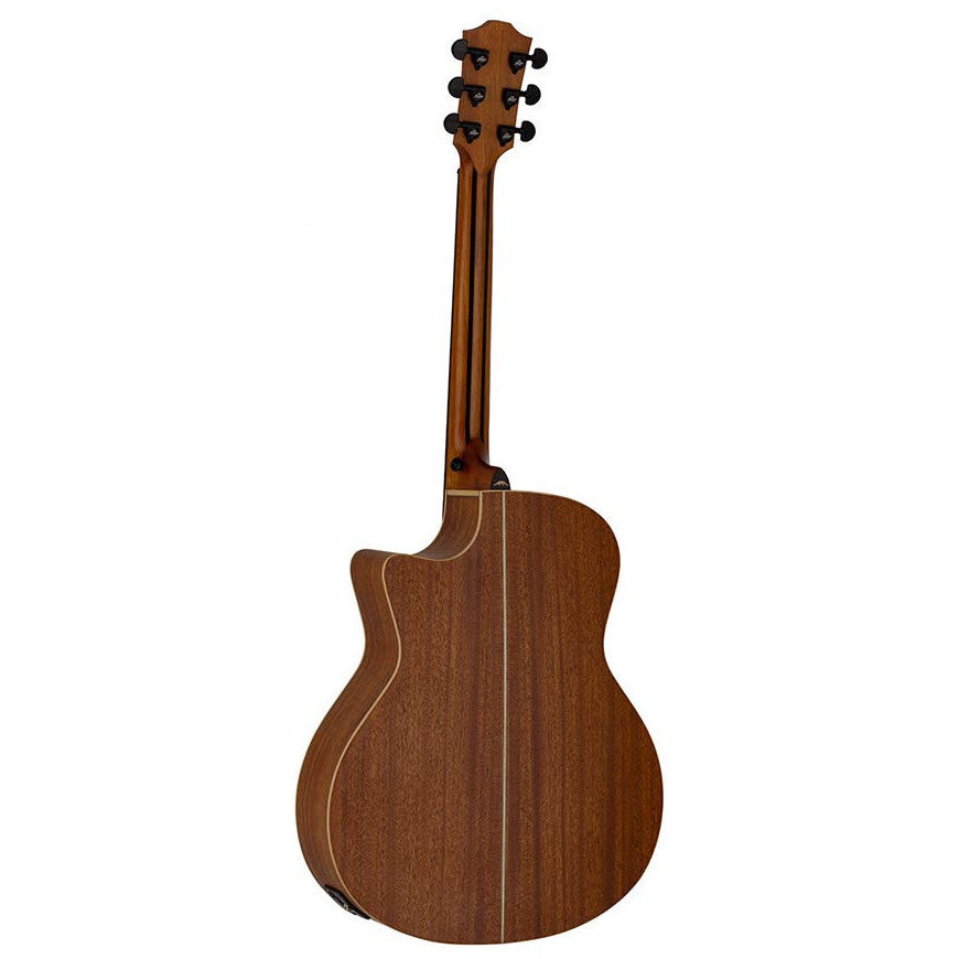 Bromo BAT2CE elektro-akusztikus gitár, natur, Grand Auditorium Cutaway Tahoma Series