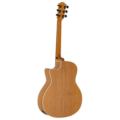 Bromo BAA2CE elektroakusztikus gitár, natúr Grand Auditorium Cutaway, Appalachian sorozat