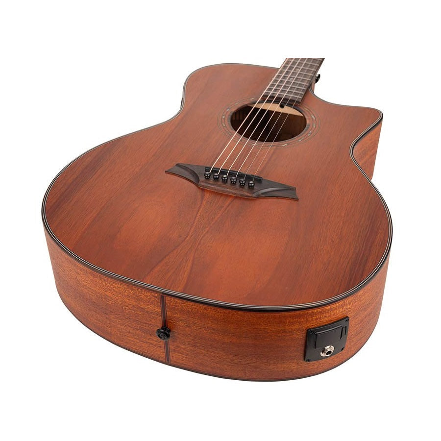 Bromo BAT2MCE Elektro-akusztikus auditorium gitár, 6 húros