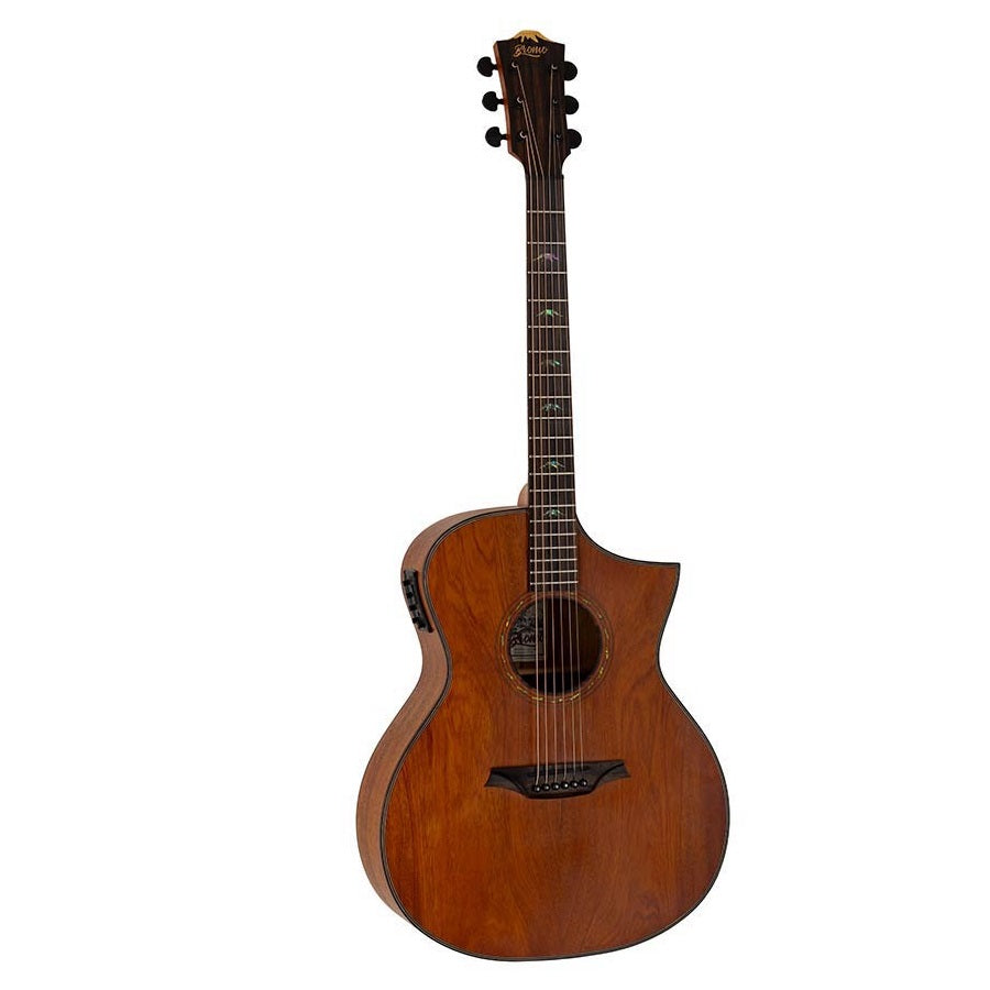 Bromo BAT4MCE Elektro-akusztikus auditorium gitár, 6 húros