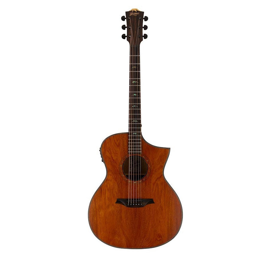 Bromo BAT4MCE Elektro-akusztikus auditorium gitár, 6 húros