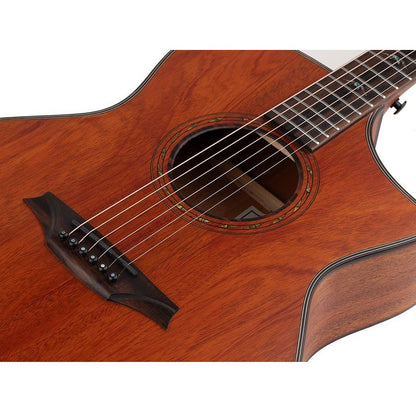 Bromo BAT4MCE Elektro-akusztikus auditorium gitár, 6 húros