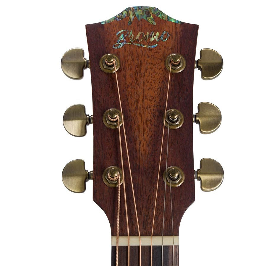 Bromo BAR1HM Dreadnought akusztikus gitár, 6 húros, tokkal