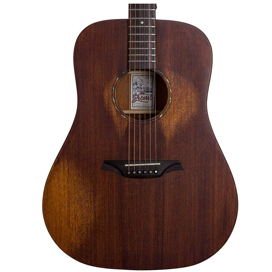 Bromo BAR1HM Dreadnought akusztikus gitár, 6 húros, tokkal