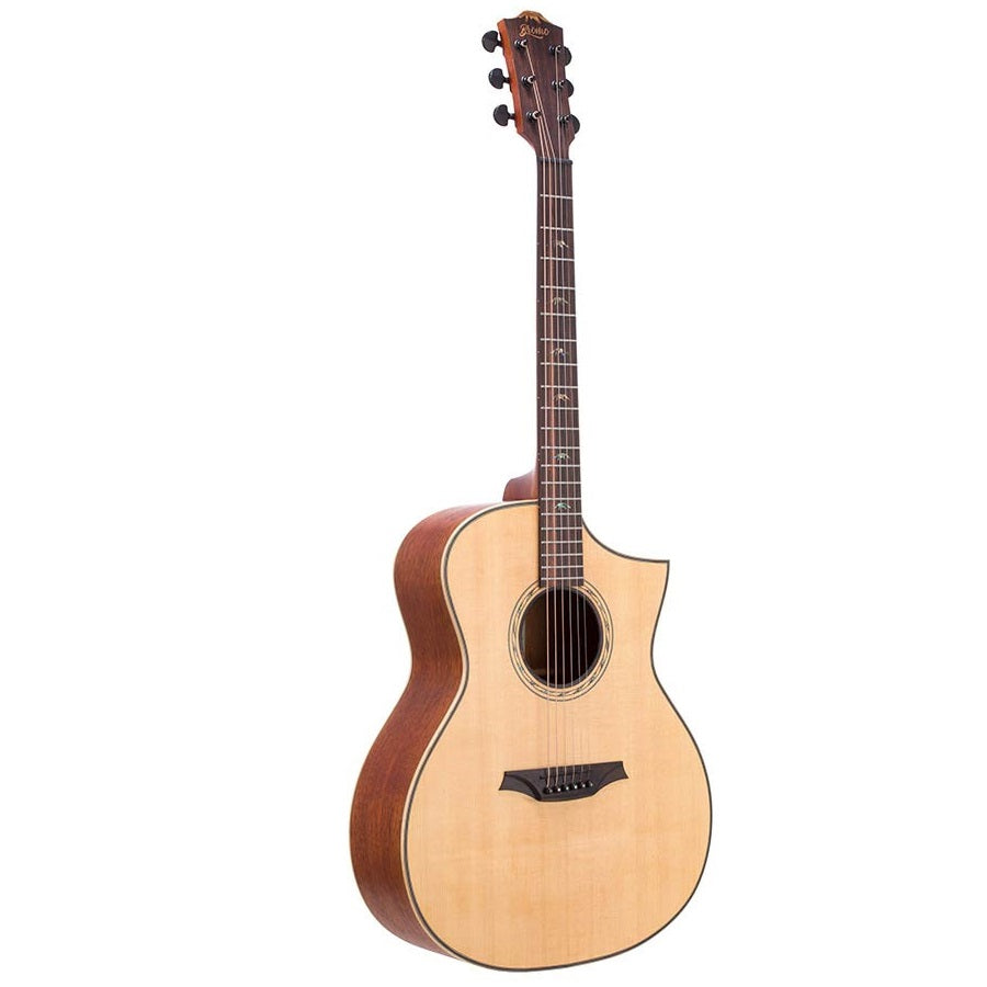 Bromo BAT4C Auditorium Hillside akusztikus gitár, 6 húros, cutaway, Sitka fenyő solid top