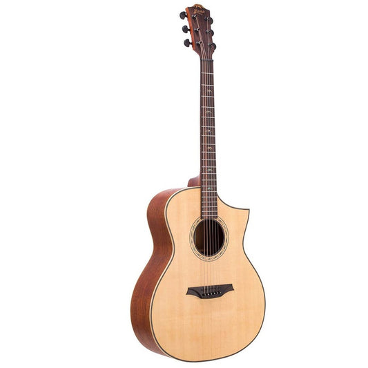 Bromo BAT4C Auditorium Hillside akusztikus gitár, 6 húros, cutaway, Sitka fenyő solid top