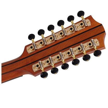 Bromo BAT4CE12 12 húros auditorium elektro-akusztikus gitár, tokkal