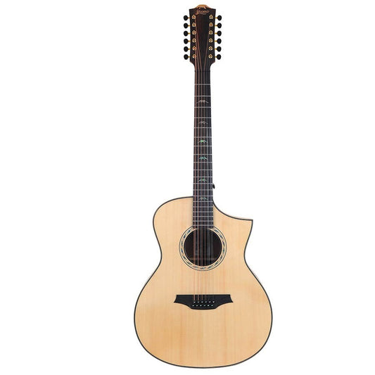 Bromo BAT4CE12 12 húros auditorium elektro-akusztikus gitár, tokkal