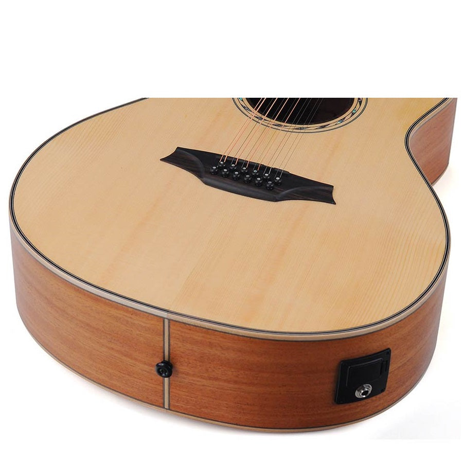 Bromo BAT4CE12 12 húros auditorium elektro-akusztikus gitár, tokkal