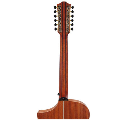 Bromo BAT4CE12 12 húros auditorium elektro-akusztikus gitár, tokkal