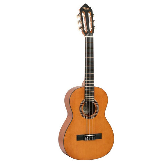 Valencia VC202 1/2 Klasszikus gitár, Sitka fenyő fedlap, nato test, natúr szatén