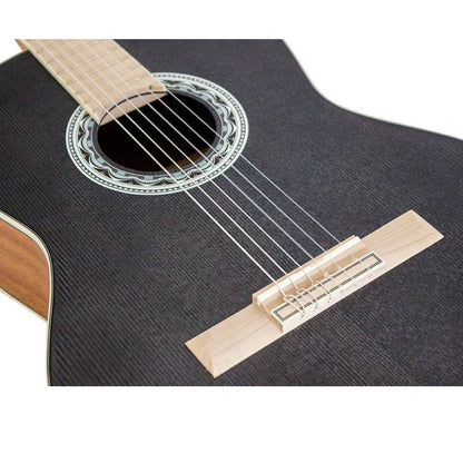 Valencia VC354BK 4/4 Klasszikus gitár, Sitka fenyő & mahagóni, szatén fekete