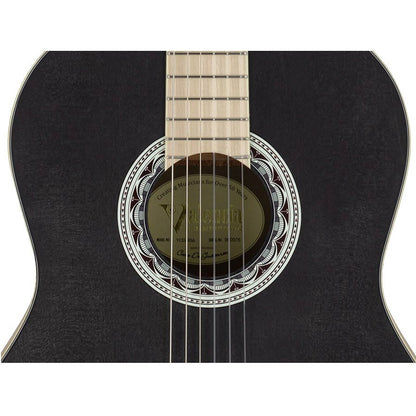 Valencia VC354BK 4/4 Klasszikus gitár, Sitka fenyő & mahagóni, szatén fekete