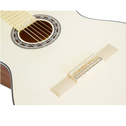 Valencia VC354VR 4/4 Klasszikus gitár, Sitka fenyő & mahagóni, szatén elefántcsont
