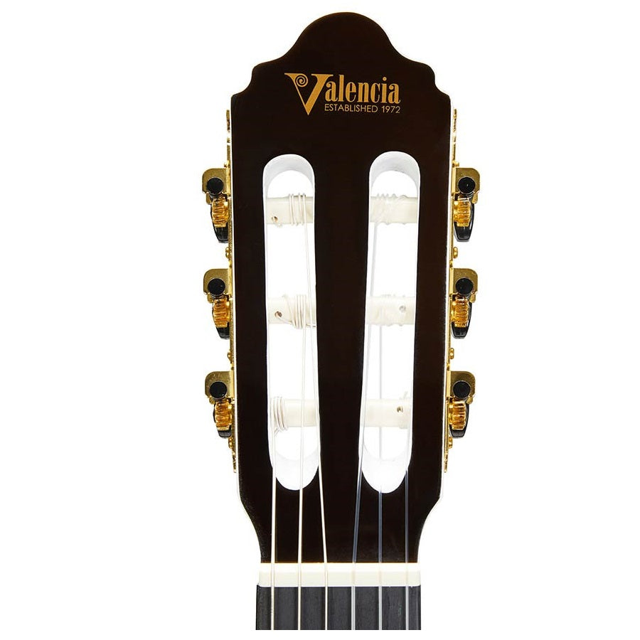 Valencia VC104WT 4/4 Klasszikus gitár, Fehér