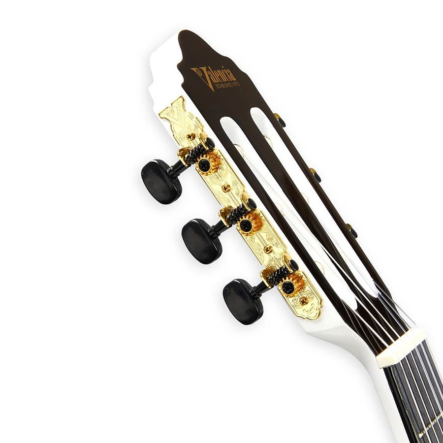Valencia VC104WT 4/4 Klasszikus gitár, Fehér