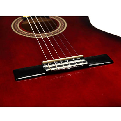 Valencia VC104RDS 4/4 Klasszikus gitár, Piros Sunburst