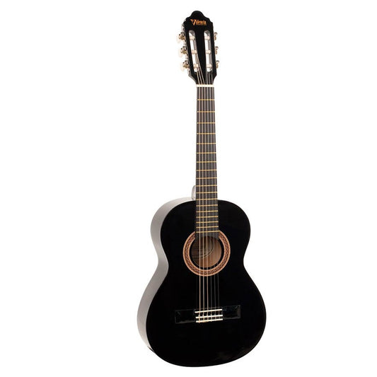 Valencia VC102BK 1/2 Klasszikus gitár, Fekete