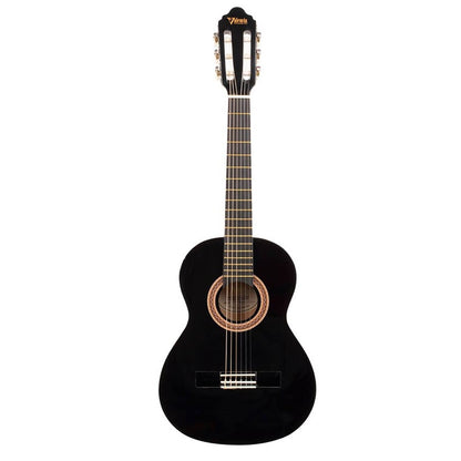 Valencia VC102BK 1/2 Klasszikus gitár, Fekete Black