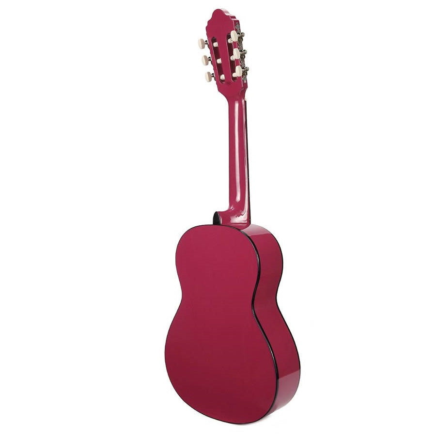 Valencia VC102PKS 1/2 Klasszikus gitár, Rózsaszín Pink Sunburst