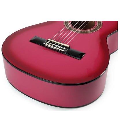Valencia VC102PKS 1/2 Klasszikus gitár, Rózsaszín Pink Sunburst
