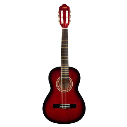 Valencia VC102RDS 1/2 Klasszikus gitár, Piros Red Sunburst