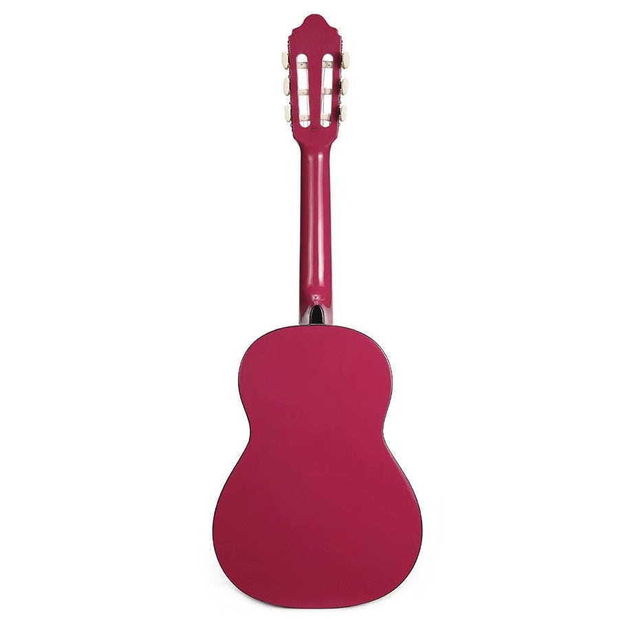 Valencia VC101PKS Klasszikus tanuló gyerek gitár 1/4, Rózsaszín Sunburst