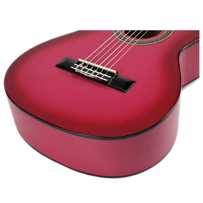 Valencia VC101PKS Klasszikus tanuló gyerek gitár 1/4, Rózsaszín Sunburst