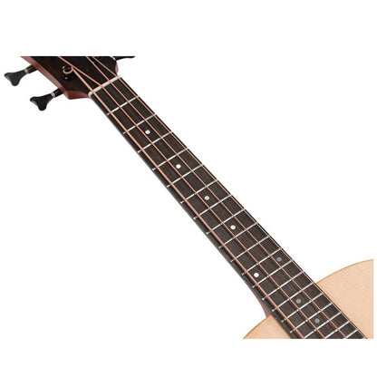 Bromo BAT8E Mini jumbo akusztikus basszusgitár, 4-húros, puhatokkal