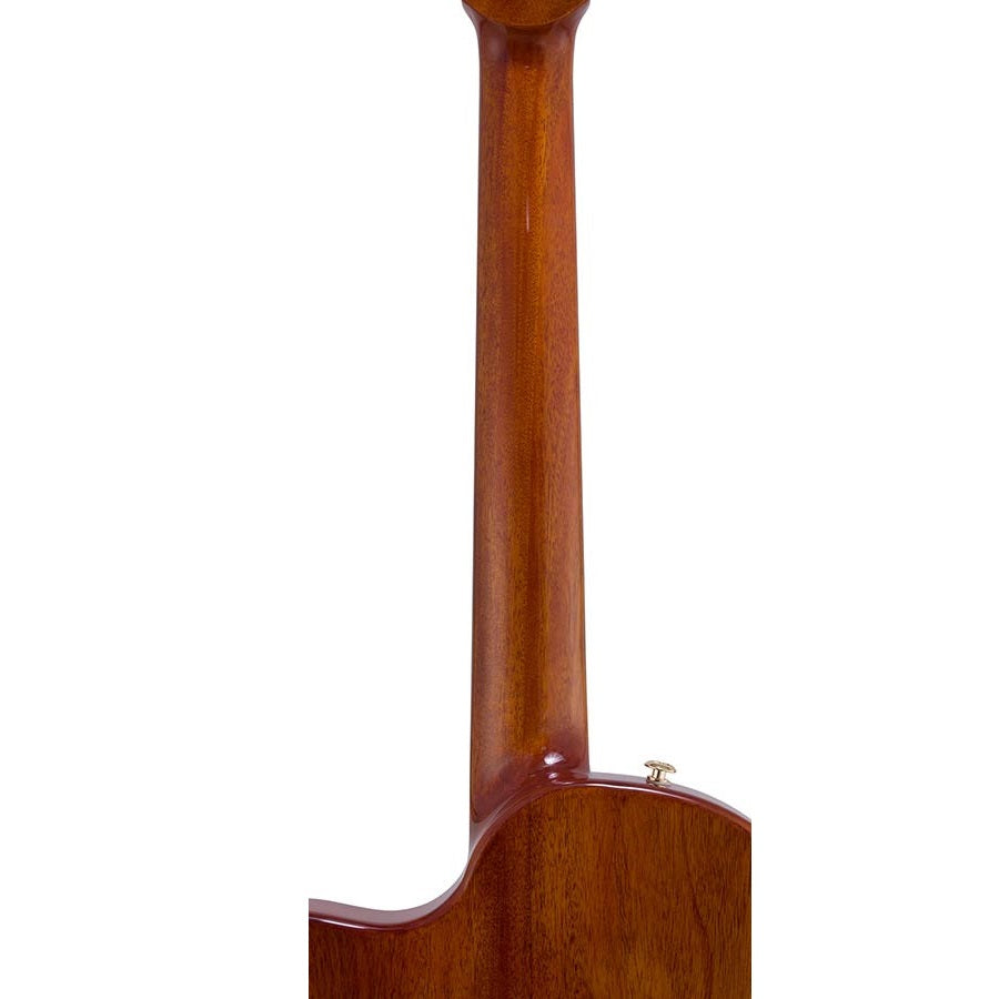 Bromo BEN2C Elektromos-akusztikus nylon hollow body gitár, 6 húros, keménytokos
