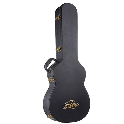 Bromo BEN2C Elektromos-akusztikus nylon hollow body gitár, 6 húros, keménytokos