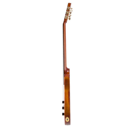 Bromo BEN2C Elektromos-akusztikus nylon hollow body gitár, 6 húros, keménytokos