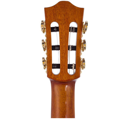 Bromo BEN2CTBK Elektromos-akusztikus nylon hollow body gitár, 6 húros, kemény tokos