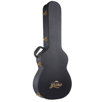 Bromo BEN2CTBK Elektromos-akusztikus nylon hollow body gitár, 6 húros, kemény tokos