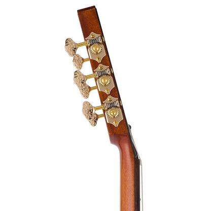Bromo BEN2C3TS Elektromos-akusztikus nylon hollow body gitár, 6 húros, keménytokkal