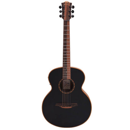 Bromo BAT8MEBK Elektro-akusztikus mini jumbo gitár, 6 húros, tokkal