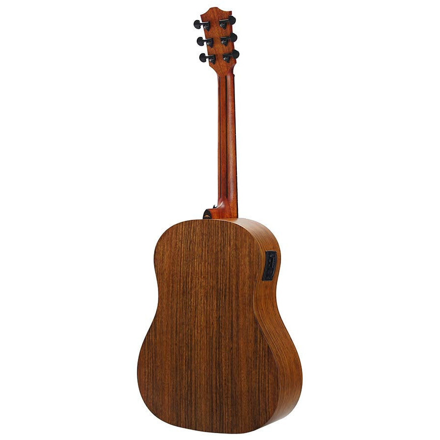 Bromo BAT9MEBK elektroakusztikus gitár, fekete, dreadnought Tahoma sorozat