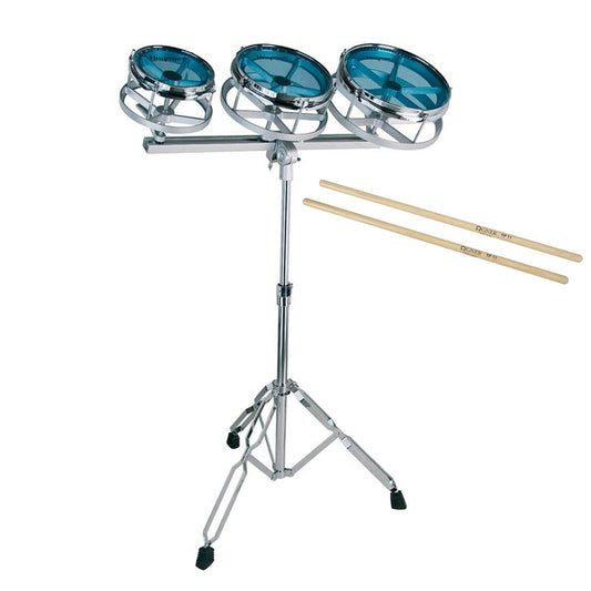 Hayman RTT6810 Rototom készlet, 6"+8"+10", ütőpálcákkal