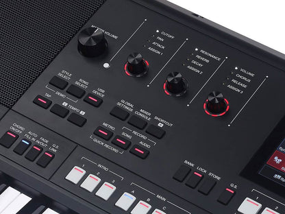 Medeli AKX10S arranger keyboard, 61 billentyű, 768 MB Sampler, 1133 hangszín, 300 stílus, Bluetooth (B-stock)
