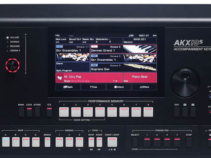 Medeli AKX10S arranger keyboard, 61 billentyű, 768 MB Sampler, 1133 hangszín, 300 stílus, Bluetooth (B-stock)