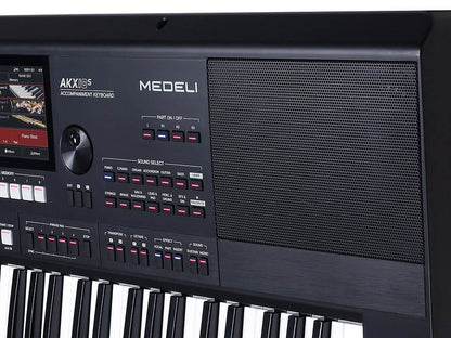Medeli AKX10S arranger keyboard, 61 billentyű, 768 MB Sampler, 1133 hangszín, 300 stílus, Bluetooth (B-stock)