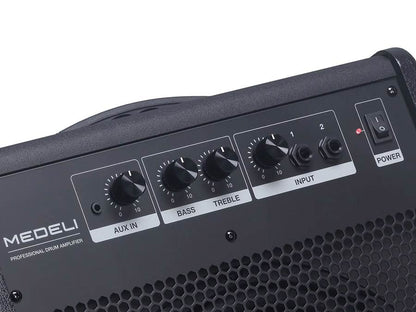 Medeli AP33 dobmonitor, 35 W, 2 bemenet, elektronikus dobhoz
