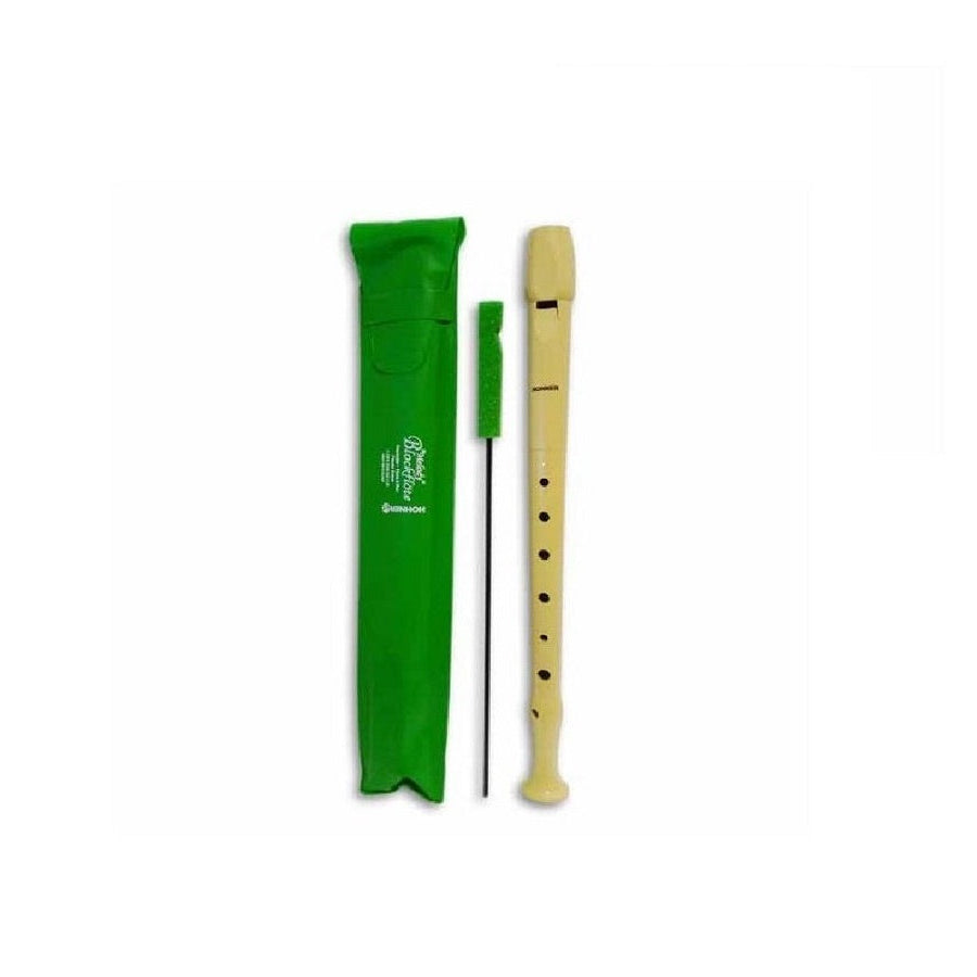 Hohner B9509 Szopránfurulya, C-hangolás, barokk fogás, tok, tisztítópálca, krém