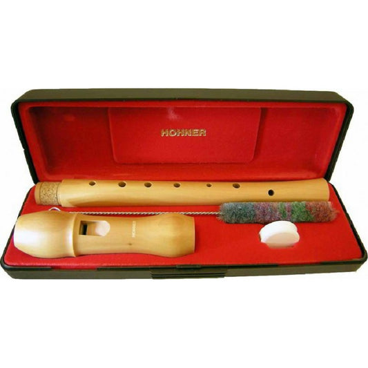 Hohner B9531 Szopránfurulya körtefából, C-hangolás, német fogás, 2 részes