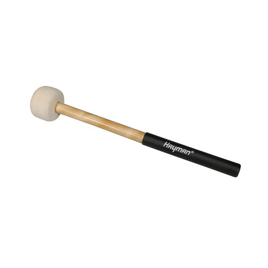 Hayman BDM5 nagydob verő, 320 mm, gumírozott fa nyél, 52 mm filc fej