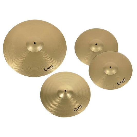 Cruz BSET141620 Cinelekészlet, hi-hat 14", crash 16", ride 20"