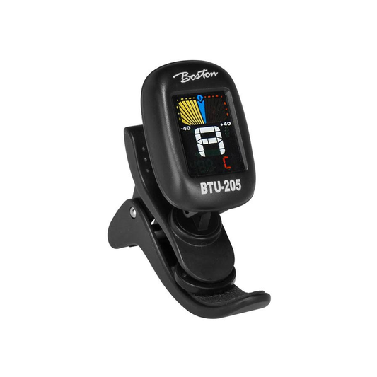 Boston BTU205 hegedű hangológép, kromatikus csiptetős, LCD, Elem tartozék